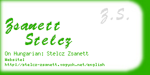 zsanett stelcz business card